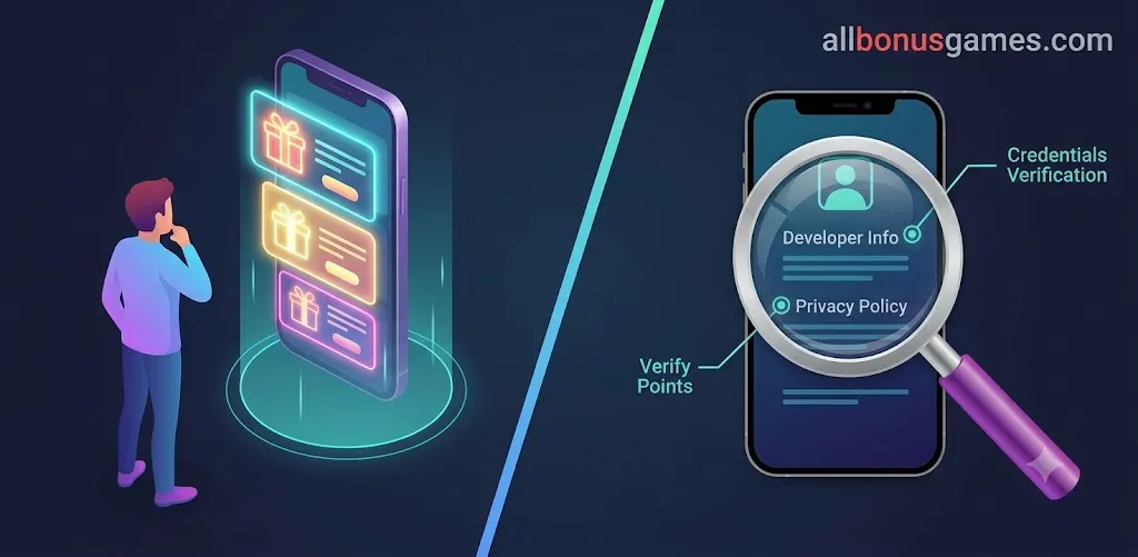 How to identify fake and safe bonus earning apps in India