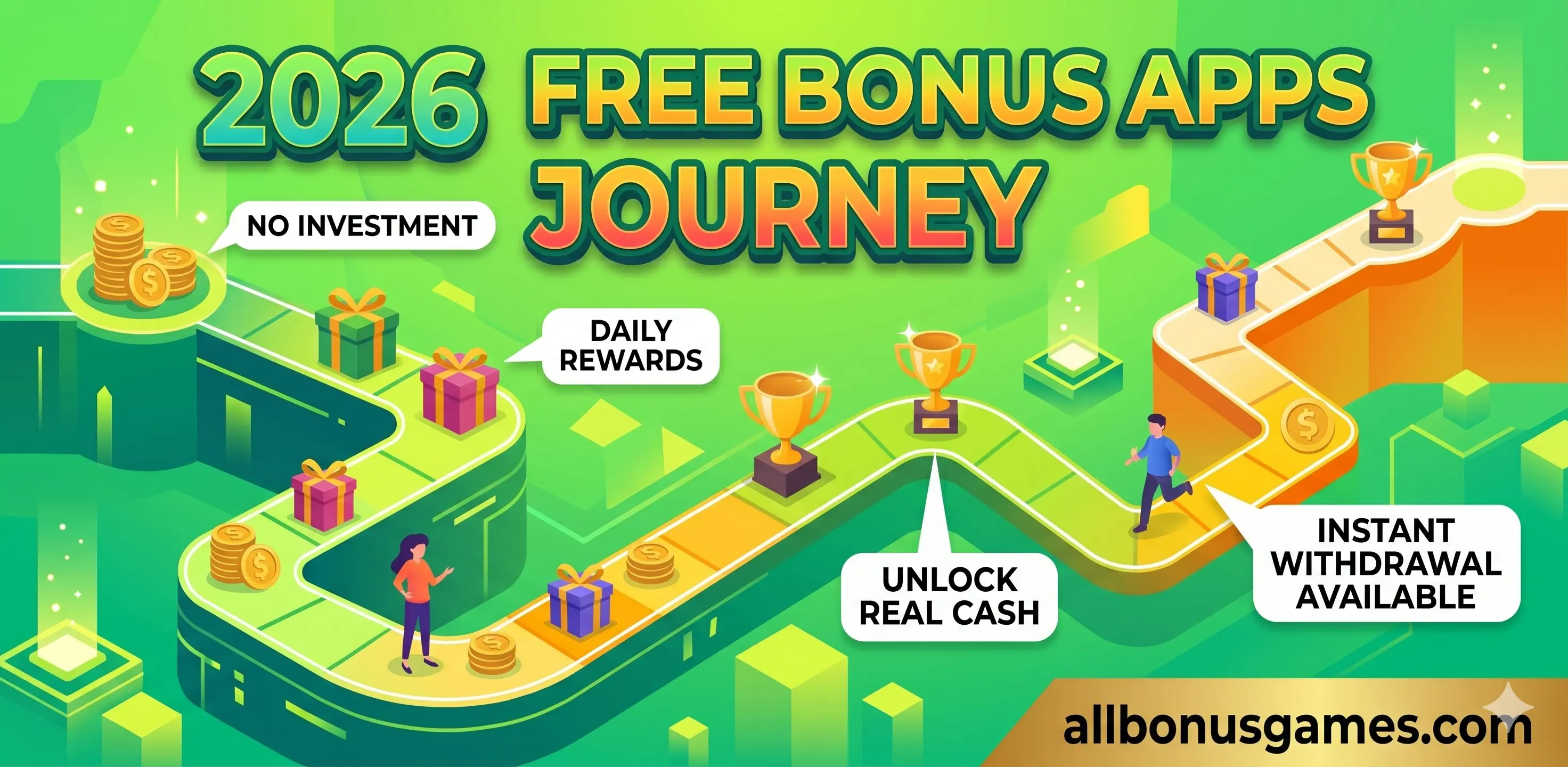 Best Free Bonus Apps with Instant Withdrawal – Earn Real Money Without Investment (2026)