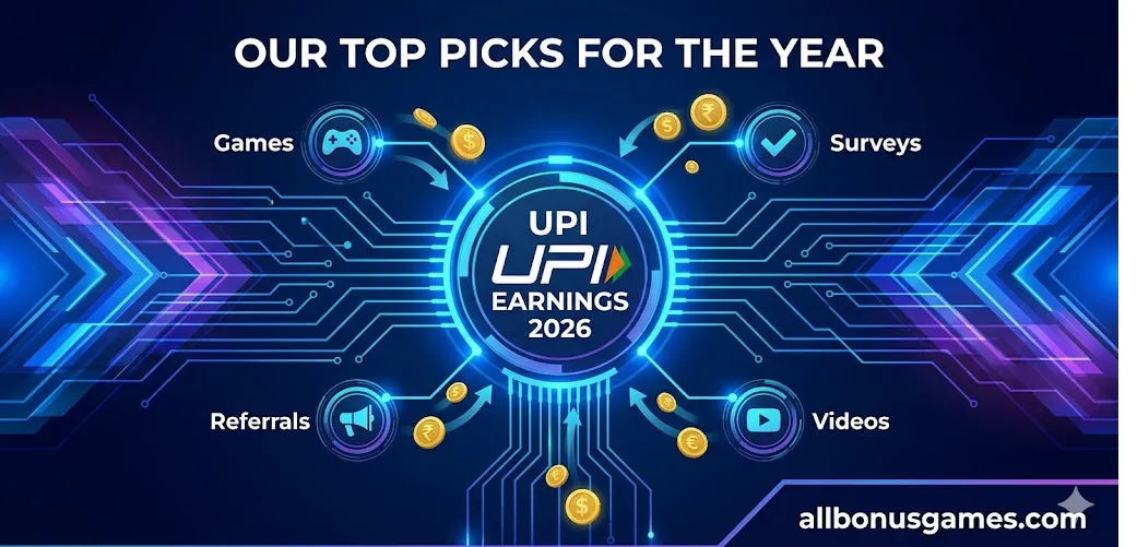 UPI withdrawal earning apps India 2026